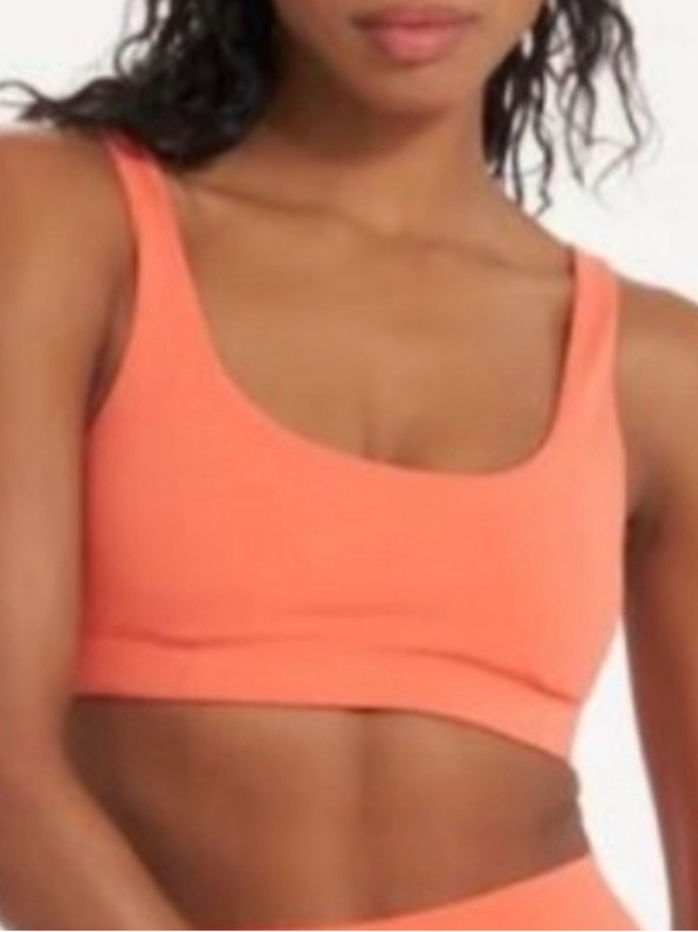 NWT Vuori Daily Bra Orange Grapefruit sz. Medium NEW